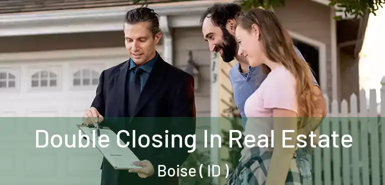  Double Closing In Real Estate Boise ( ID )