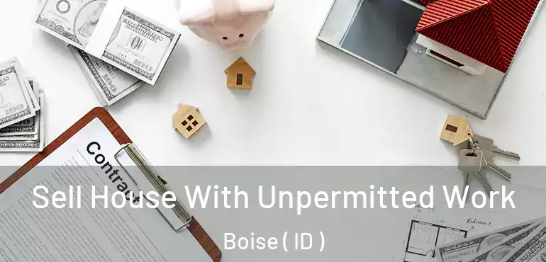  Sell House With Unpermitted Work Boise ( ID )