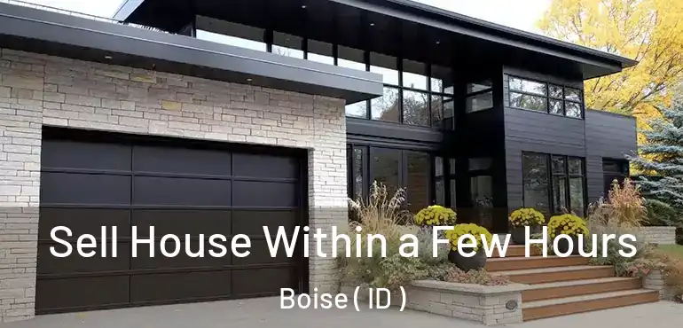  Sell House Within a Few Hours Boise ( ID )