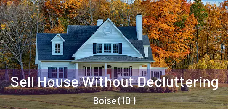 Sell House Without Decluttering Boise ( ID )